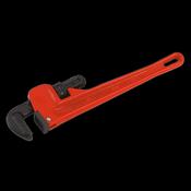 Sealey AK5104 Pipe Wrench European Pattern 350mm Cast Steel image
