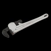 Sealey AK5108 Pipe Wrench European Pattern 350mm Aluminium Alloy image