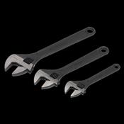 Sealey AK607 Premier Adjustable Wrench Set 3pc image