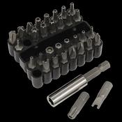 Sealey AK614 Security Bit &amp; Magnetic Adaptor Set 33pc image
