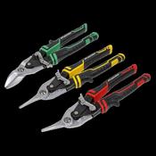 Sealey AK69073 275mm High Leverage Aviation Tin Snip Set 3pc image