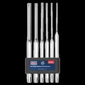 Sealey AK9128L Parallel Pin Punch Set 6pc 200mm image