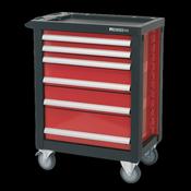Sealey AP2406 Rollcab 6 Drawer with Ball-Bearing Slides