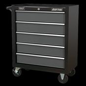 Sealey AP2505B American PRO Rollcab 5 Drawer - Black/Grey
