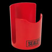 Sealey APCH Magnetic Cup/Can Holder - Red image