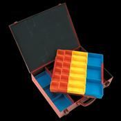 Sealey APMC27 Metal Case 2-Layer with 27 Storage Bins image
