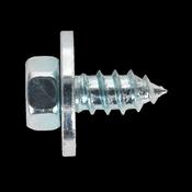 Sealey ASW121 Acme Screw with Captive Washer #12 x 1/2" Zinc Pack of 50 image
