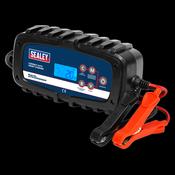 Sealey AUTOCHARGE650HF Compact Auto Smart Charger 6.5A 9-Cycle 6/12V - Lithium image