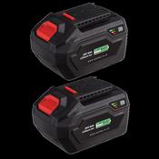 Sealey BK06 Power Tool Battery Pack 20V 6Ah Kit for SV20V Series image