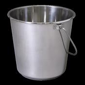 Sealey BM8L Mop Bucket 12L - Stainless Steel image