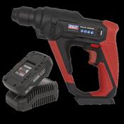 Sealey CP20VSDSKIT1 Cordless Rotary Hammer Drill Kit 20V SDS Plus 2Ah image