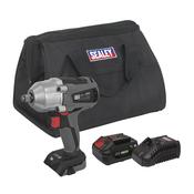 Sealey CP20VPIWKIT1 Brushless Impact Wrench Kit 1/2"Sq Drive 20V 4Ah 700Nm image