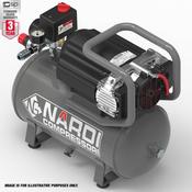 NARDI ESPRIT 0.75HP 60/4 15ltr Compressor image