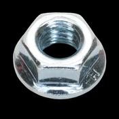 Sealey FN6 Flange Nut Serrated M6 Zinc Pack of 100 image