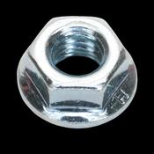 Sealey FN8 Flange Nut Serrated M8 Zinc Pack of 100 image