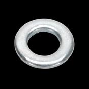 Sealey FWA510 Flat Washer DIN 125 - M5 x 10mm Form A Zinc Pack of 100 image