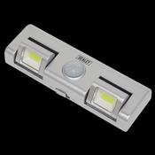 Sealey GL93 Auto Light 1W COB LED with PIR Sensor 3 x AA Cell image