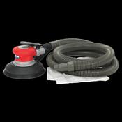 Sealey GSA06 Air Palm Random Orbital Sander Ã˜150mm Dust-Free Self-Contained image