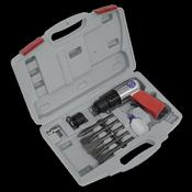Sealey GSA12 Air Hammer Kit Medium Stroke image