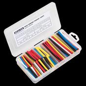 Sealey HST501MC Heat Shrink Tubing Assortment 180pc 50 &amp; 100mm Mixed Colours image