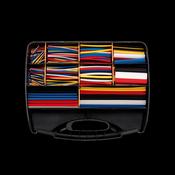 Sealey HST590MC Heat Shrink Tubing Assortment 590pc Mixed Colours 50, 100, 150 &amp; 200mm image