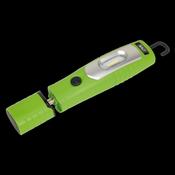 Sealey LED3602G Rechargeable 360 Inspection Lamp 7 SMD &amp; 3W SMD LED Green Lithium-ion image
