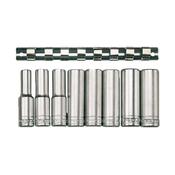 Teng 1/2in Drive M1207 Socket Clip Rail Set, 8 Piece image