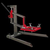 Sealey MCL500 Single Post Hydraulic Motorcycle Lift 450kg Capacity image