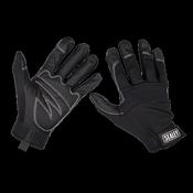 Sealey MG798L Mechanic's Gloves Light Palm Tactouch - Large image