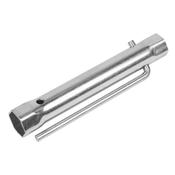 Sealey MS158 Double End Long Reach Spark Plug Box Spanner 17/21mm with L-Bar image