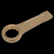 Sealey NS038 Slogging Spanner Ring End 60mm - Non-Sparking image
