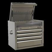 Sealey PTB66004SS Topchest 4 Drawer 675mm Stainless Steel Heavy-Duty image