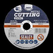 Sealey PTC/100CT Cutting Disc Ã˜100 x 1.6mm 16mm Bore image