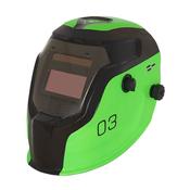 Sealey PWH3 Auto Darkening Welding Helmet Shade 9-13 - Green image