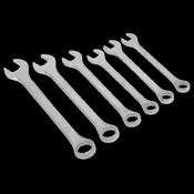 Sealey AK63259 Combination Spanner Set 6pc Jumbo Metric image