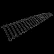 Sealey AK63264B Combination Spanner Set 25pc Metric - Black Series image