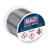 Sealey SOL10 Solder Wire Quick Flow 3.25mm/10SWG 40/60 0.5kg Reel image