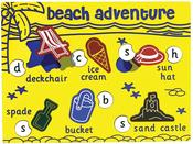 Removable Part Activity Panels - Beach (small) 