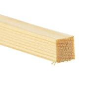 Square Section Wood Packs Diameter 8mm 50pk