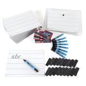 Wipe Clean Whiteboard Class Kit 30pk