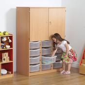 Cupboard With Deep Tray Storage