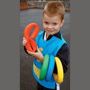 Plastic Squidgy Ring Set 4pk