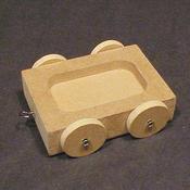 Forces Slopes Wooden Car