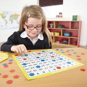 Dry Wipe 1-100 Number Boards