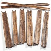 Natural Wooden Water Channelling 8pk