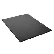 Lightweight Gym Mats H1inch x W3ft x L4ft Black