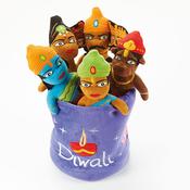 Washable Diwali Festival Story Basket 8pcs