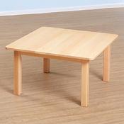 Solid Beech Square Classroom Tables H46cm