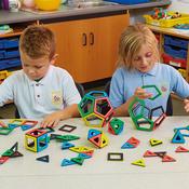 Magnetic Polydron Platonic Solids Class Set image