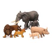 Small World Wild and Farm Animals and Young Set